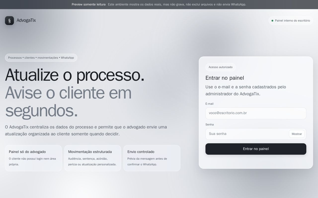 Preview of Advogatix Preview
