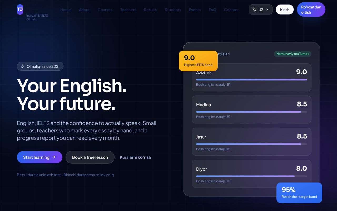 Preview of Tj Language School