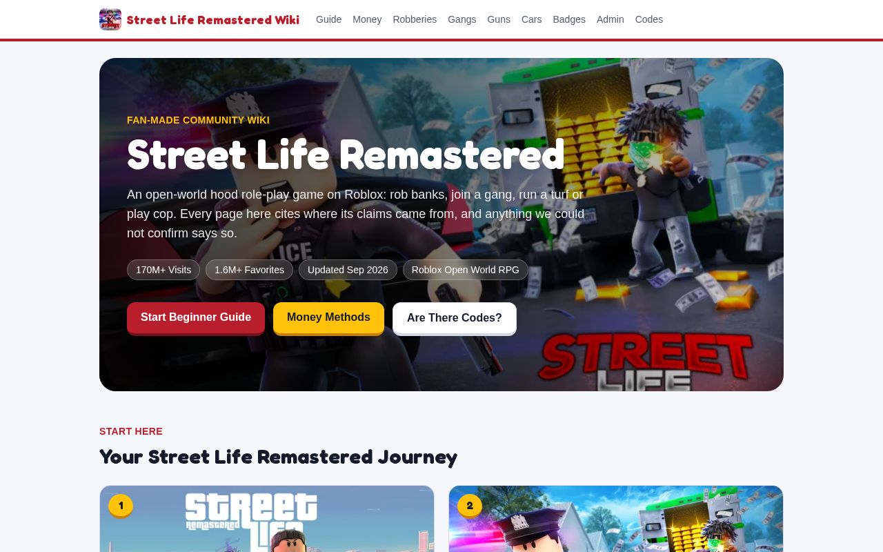 Preview of Street Life Remastered Guide