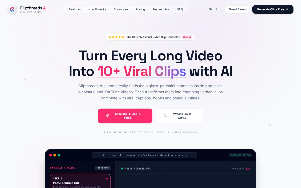 Preview of Clipthreads AI