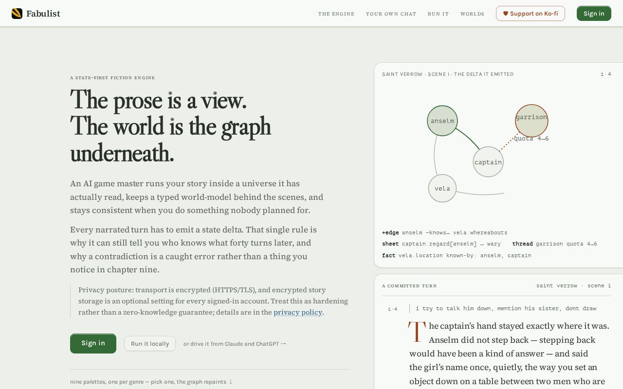 Preview of Fabulist