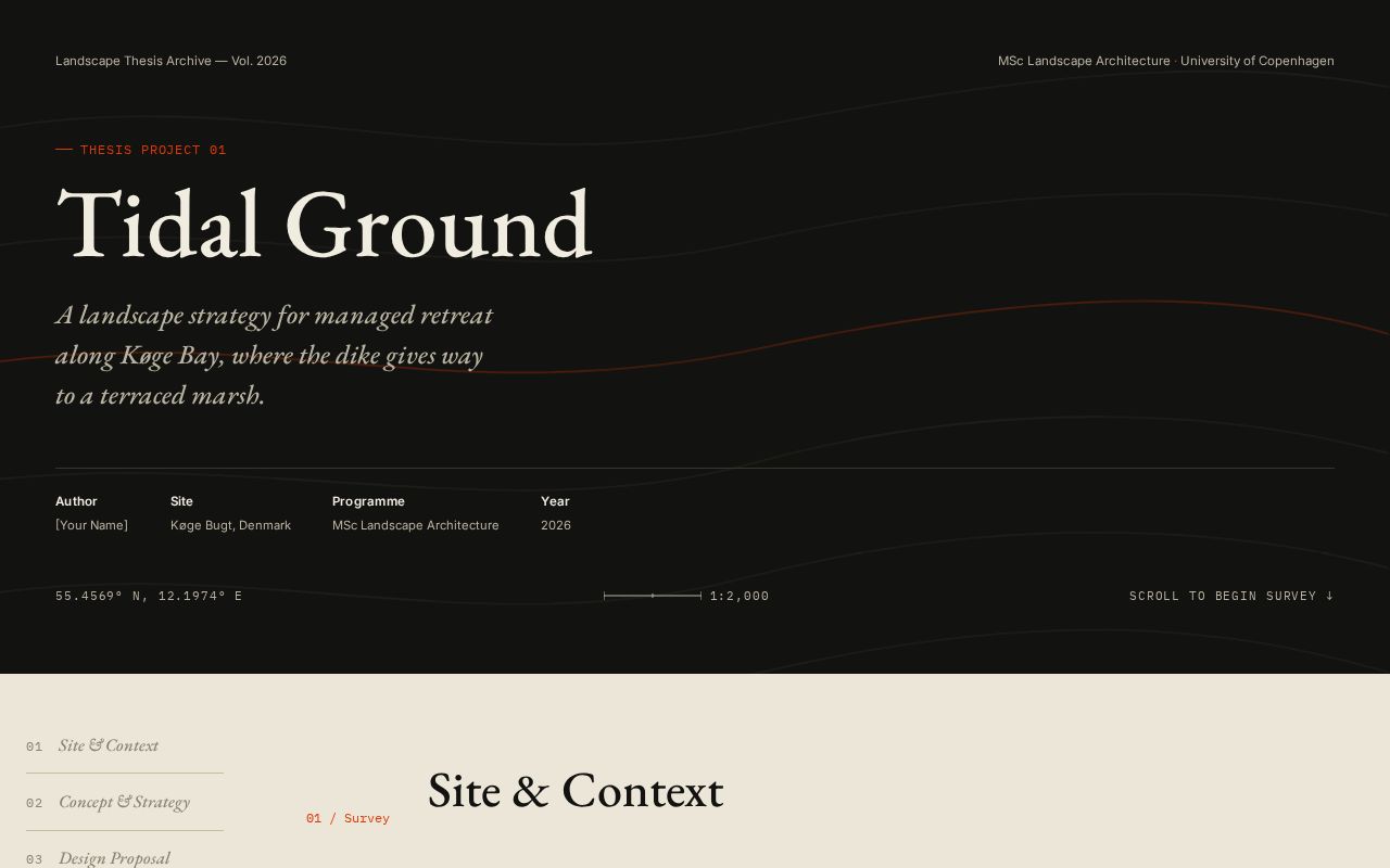 Preview of Landscape Thesis Archive