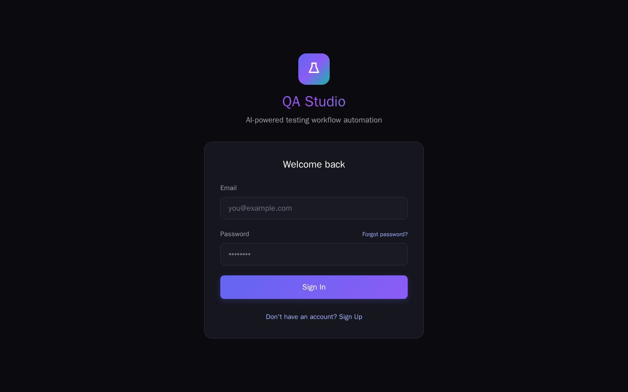 Preview of QA Stutio