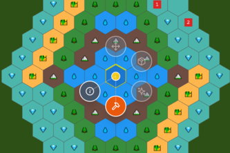Preview of HEX Party Board Game