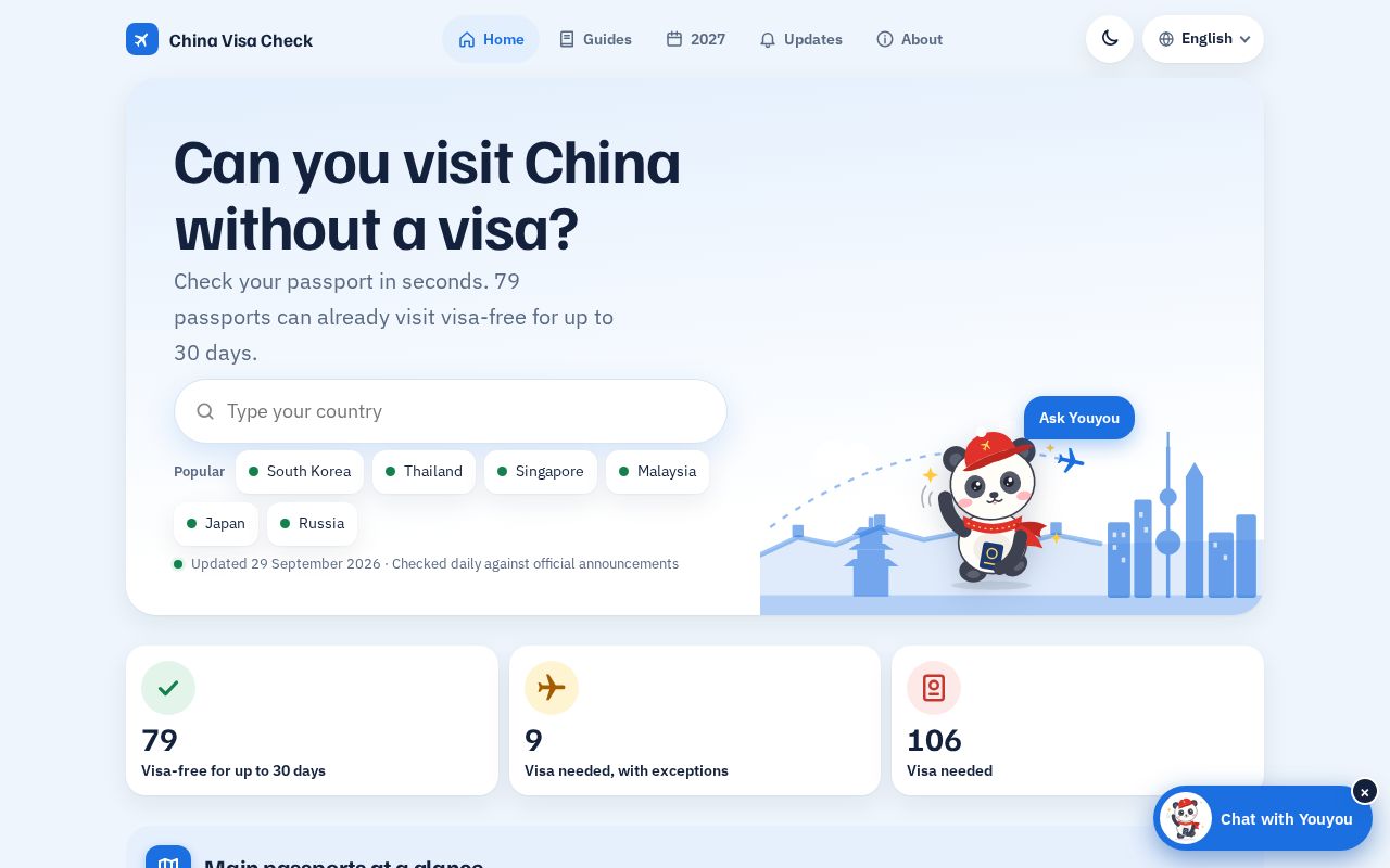 Preview of China Visa Rules