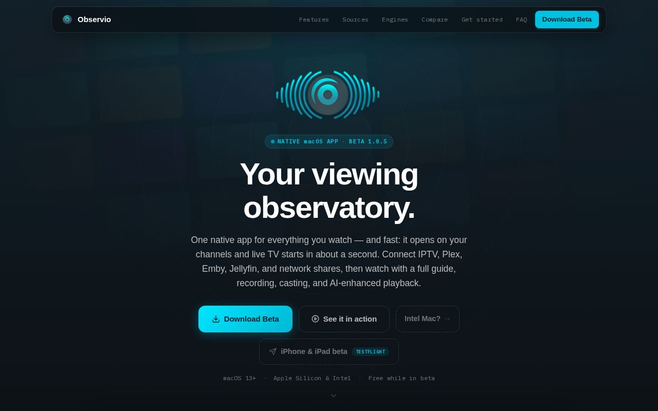 Preview of Observio Android Releases