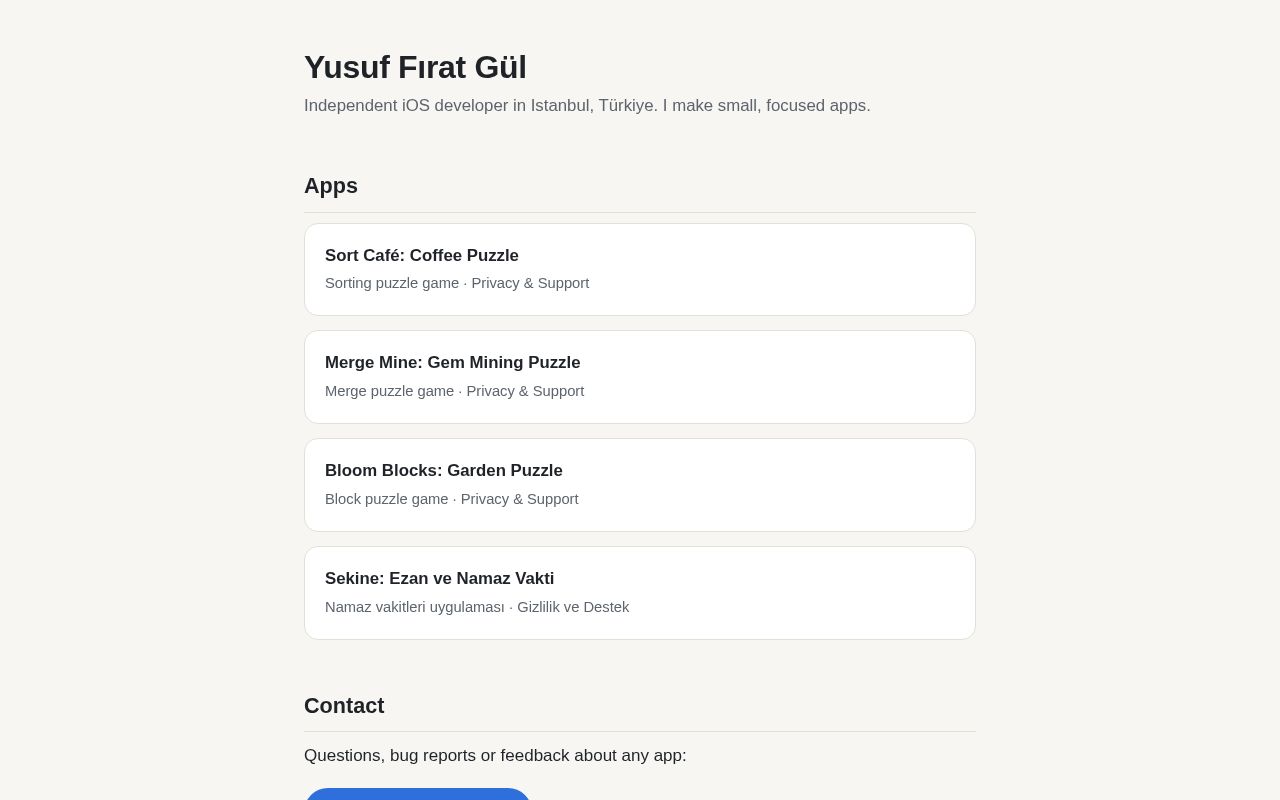 Preview of Yusuffiratgul Com