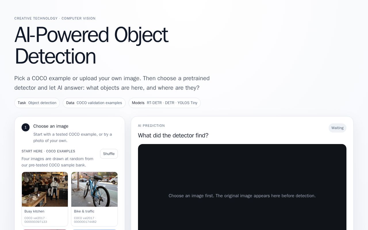 Preview of AI-Powered Object Detection