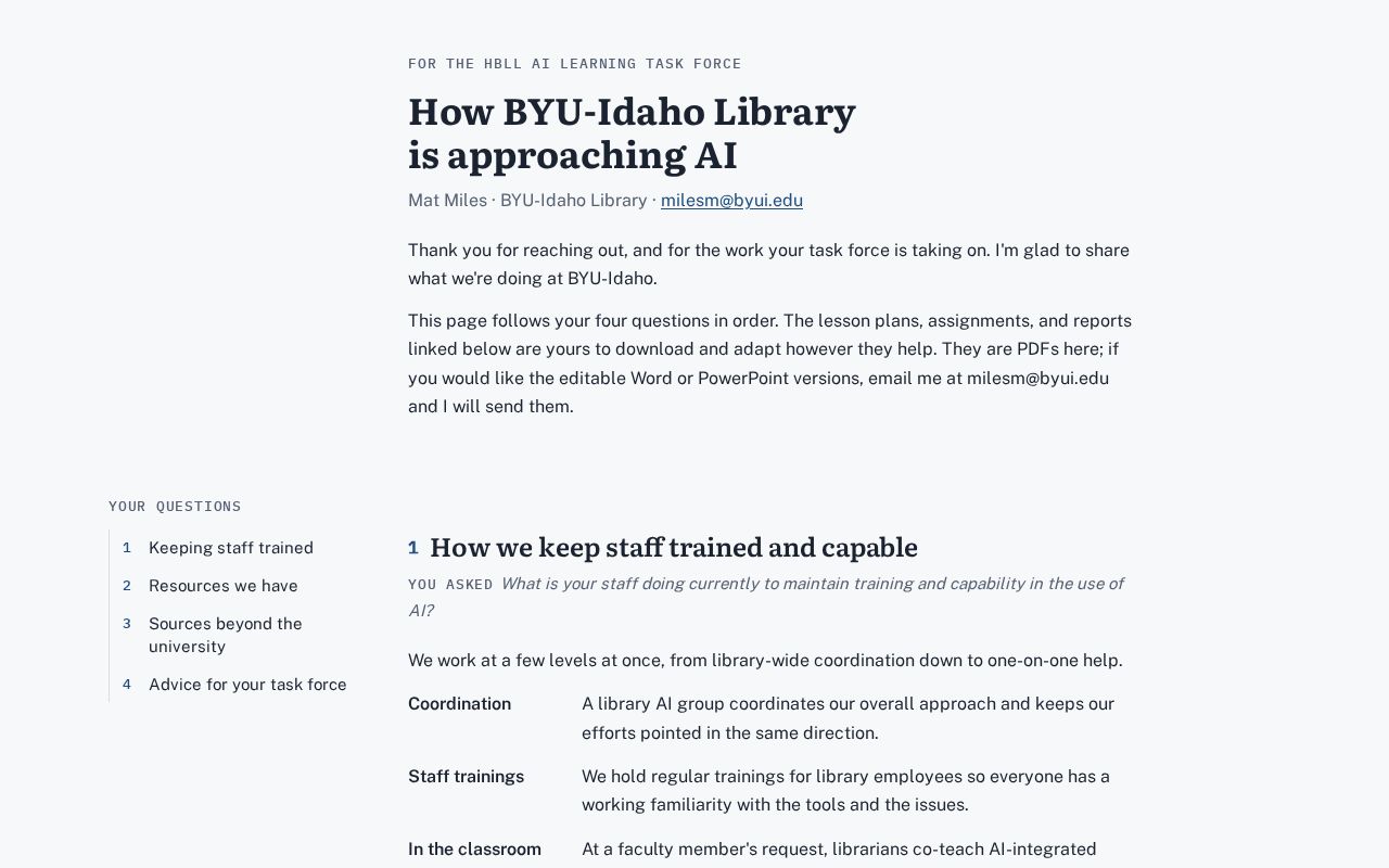 Preview of Ai At Byui Library