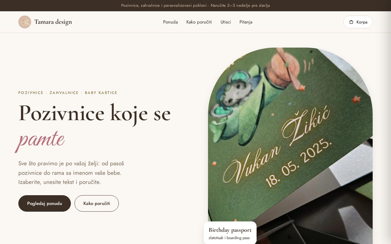 Preview of Tamaradesign Shop
