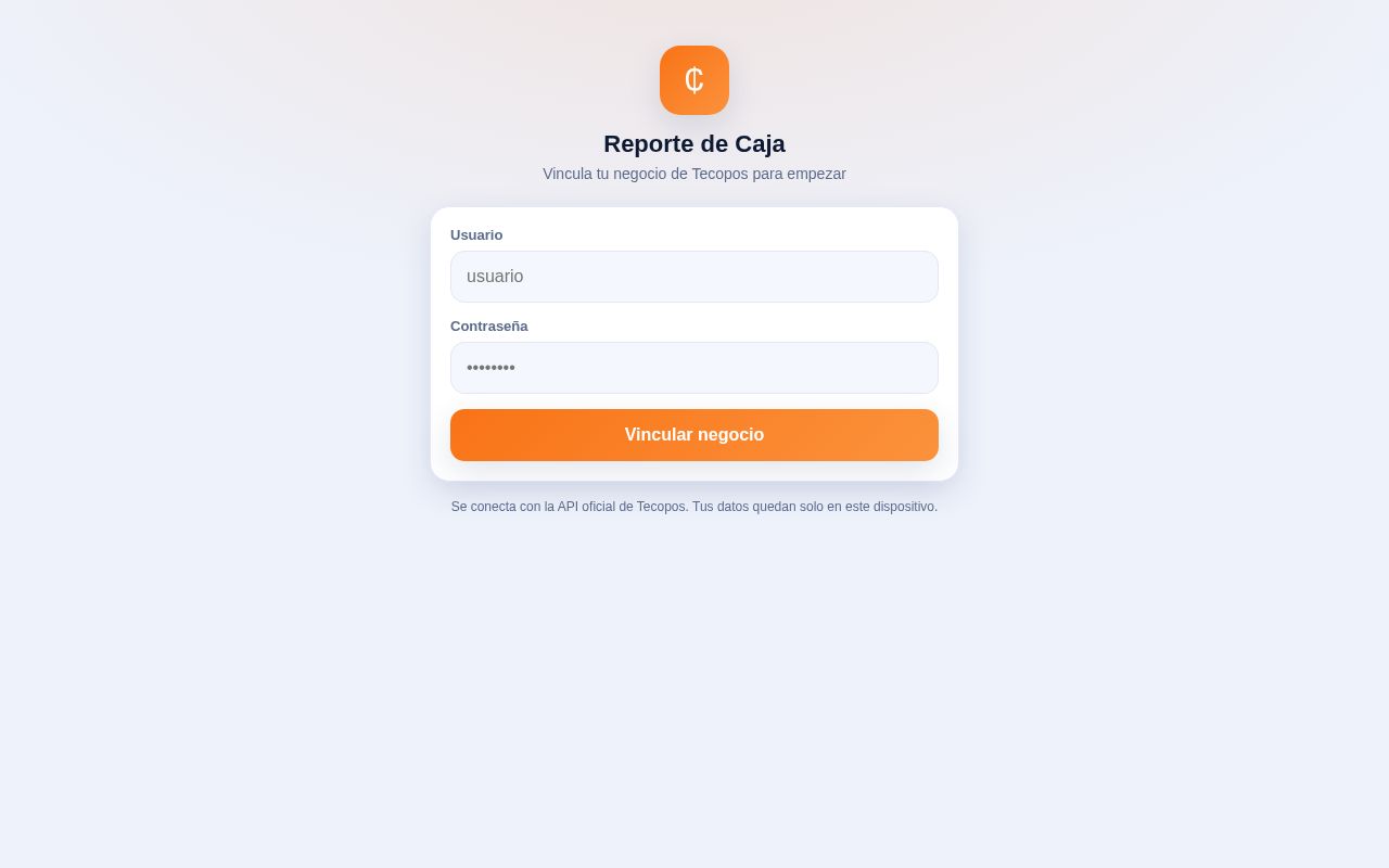 Preview of Reporte De Caja