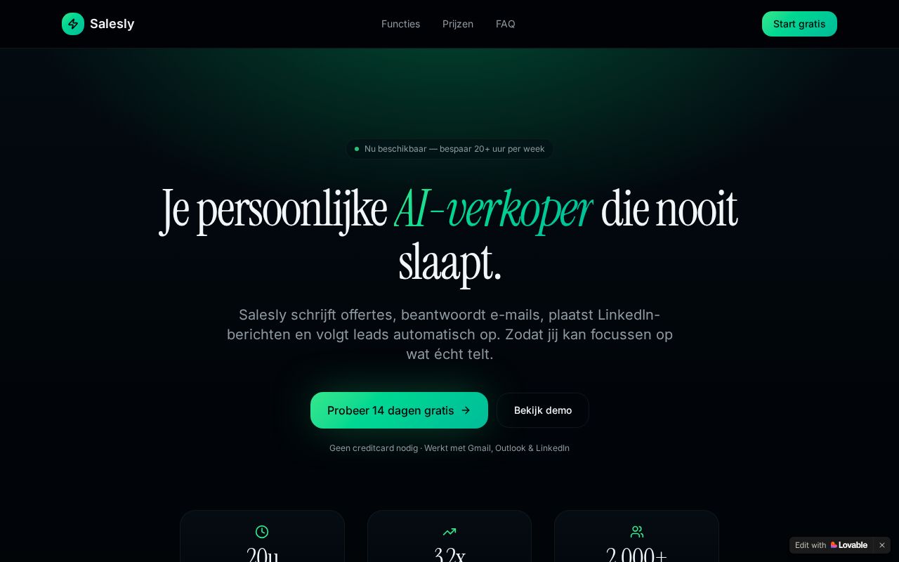 Preview of Salesly