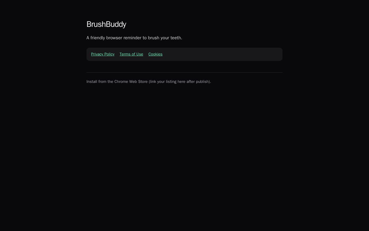 Preview of Brushbuddy