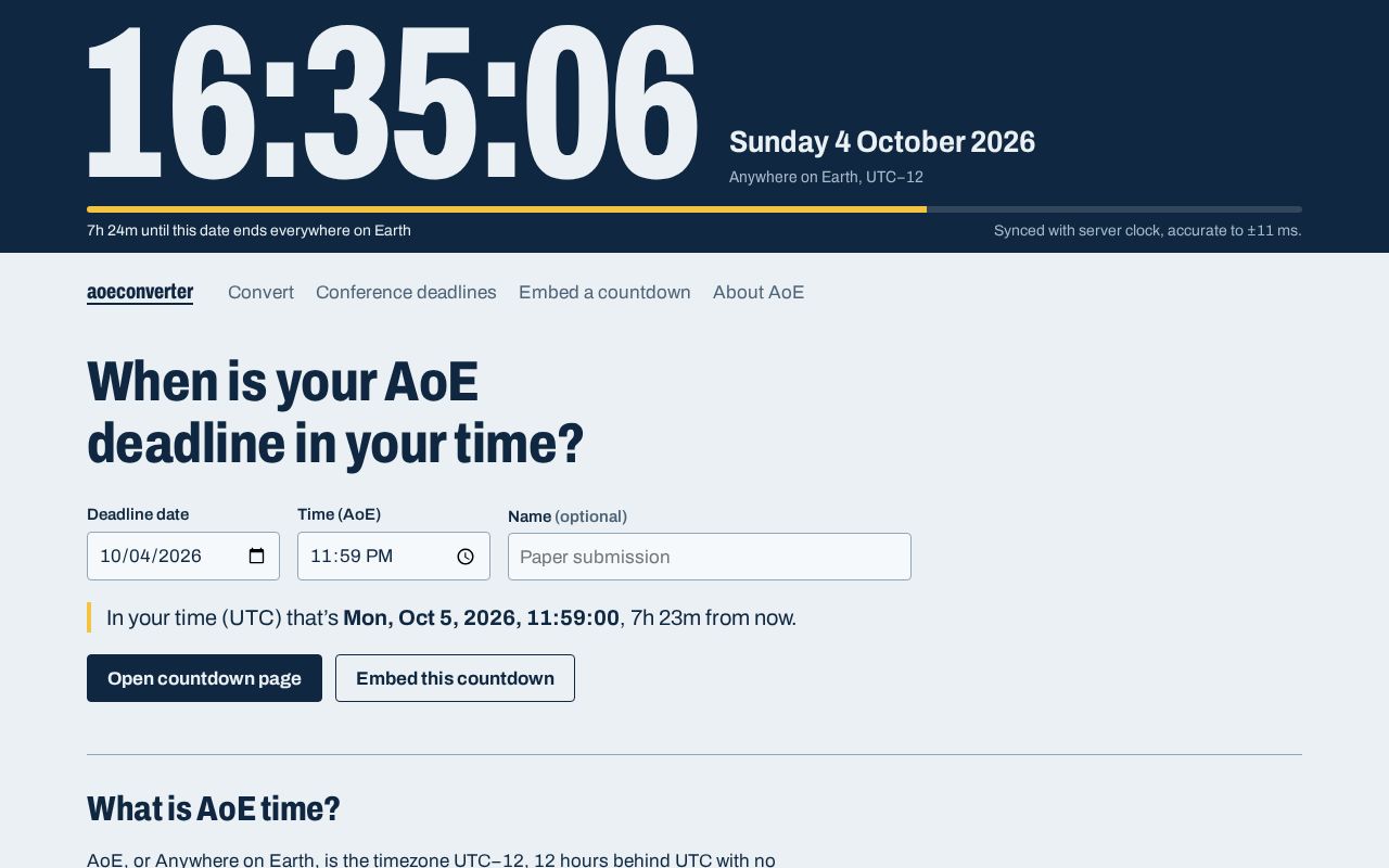 Preview of Aoeconverter Com