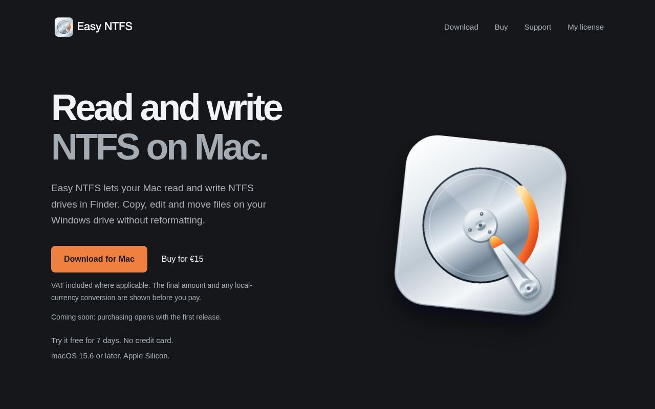 Preview of Easy Ntfs