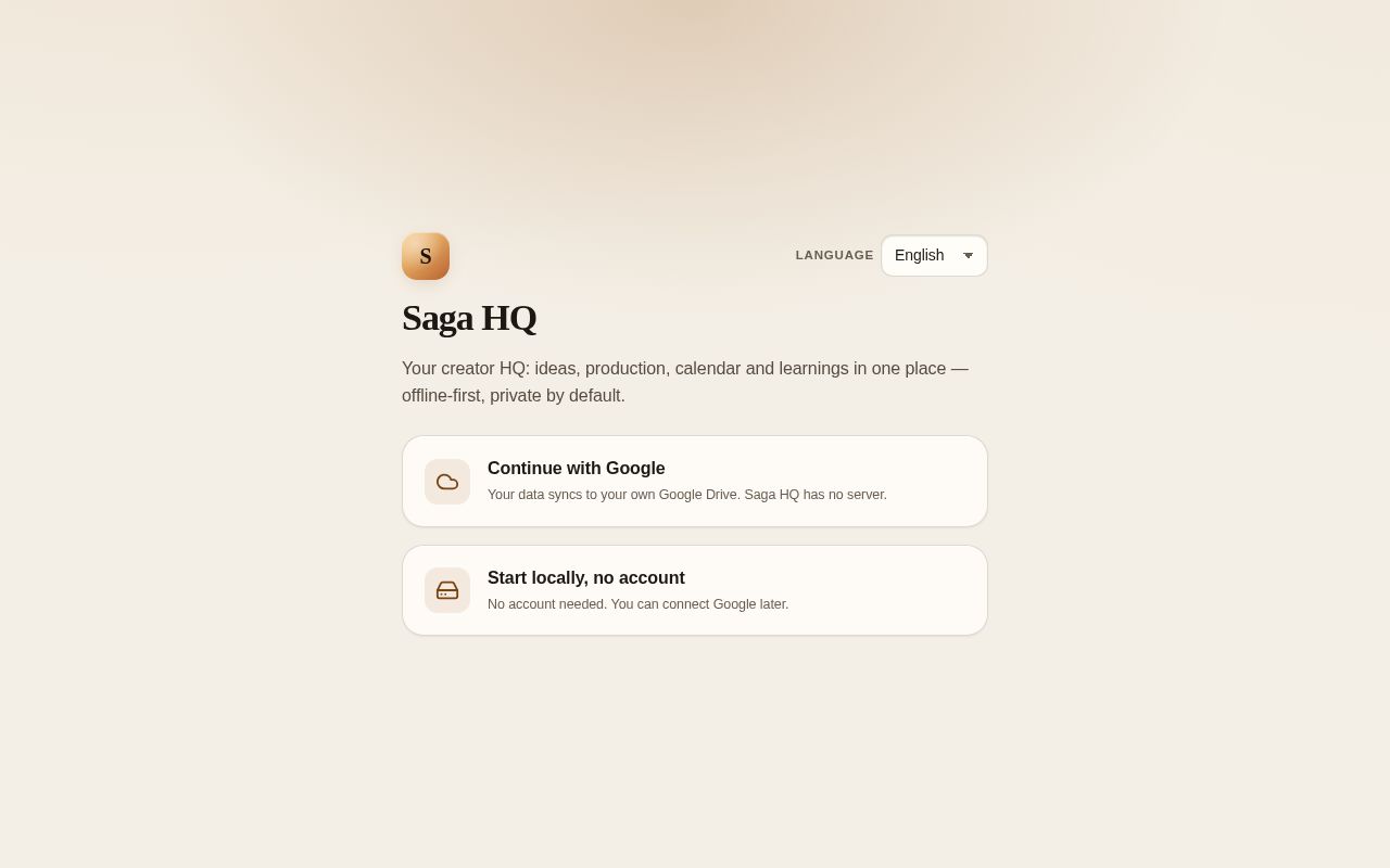 Preview of Saga Hq