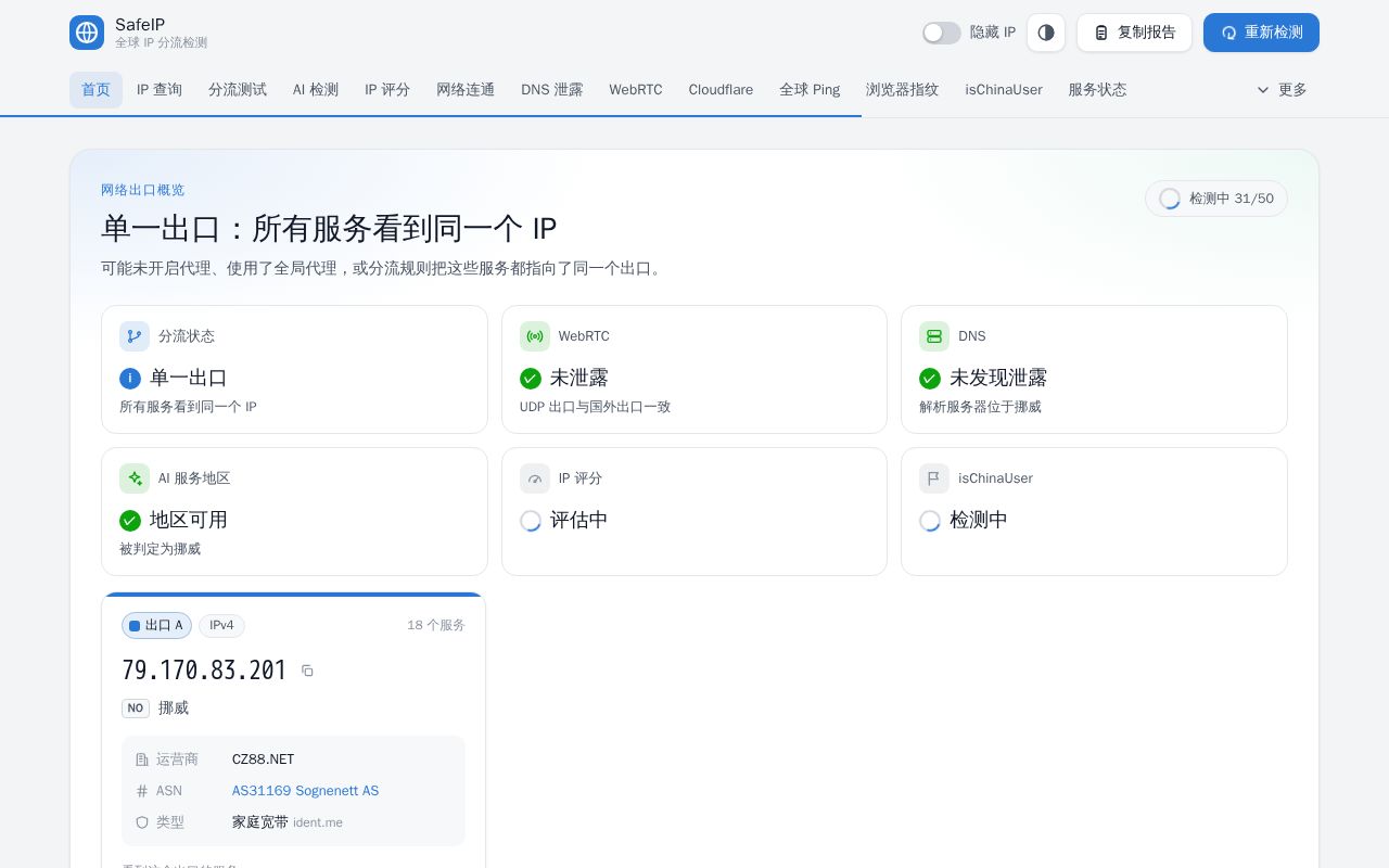 Preview of SafeIP