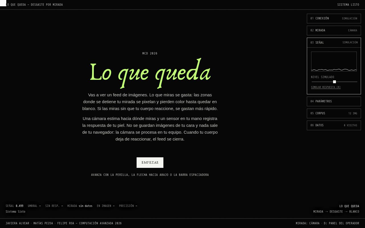 Preview of Lo Que Queda