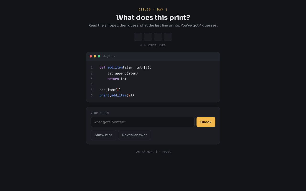 Preview of Debugg