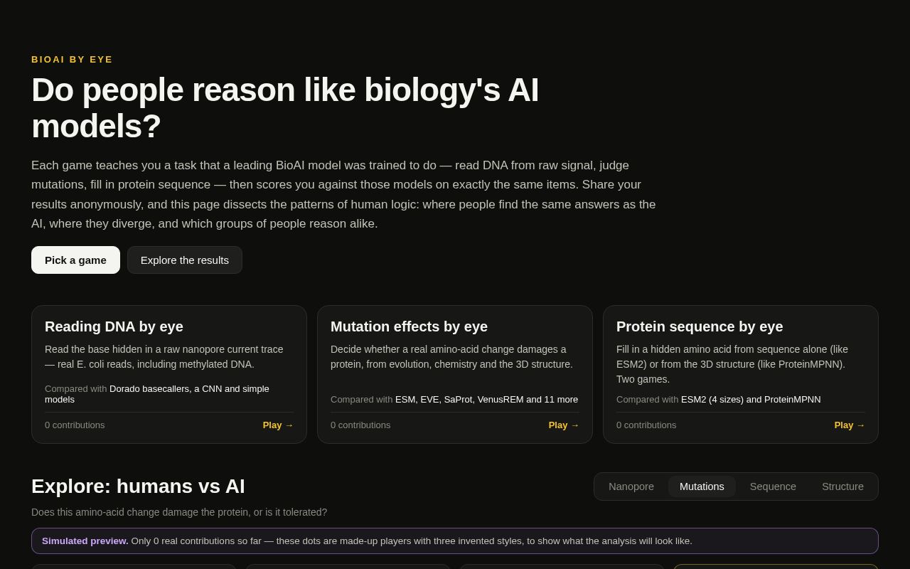 Preview of BioAI By Eye