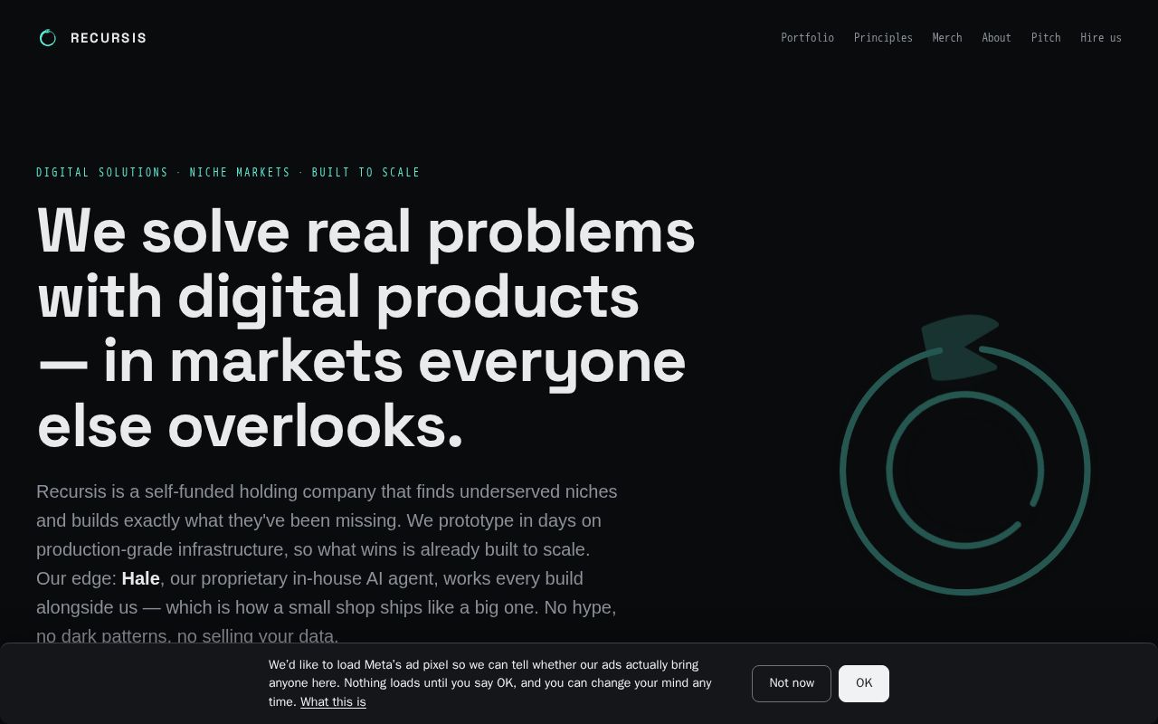 Preview of Recursis Site