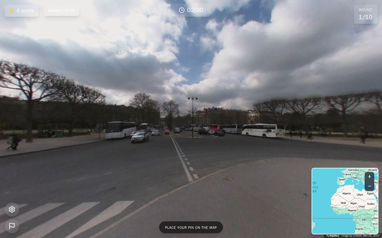 Preview of PlaceTrace - Geolocation Guessing Game