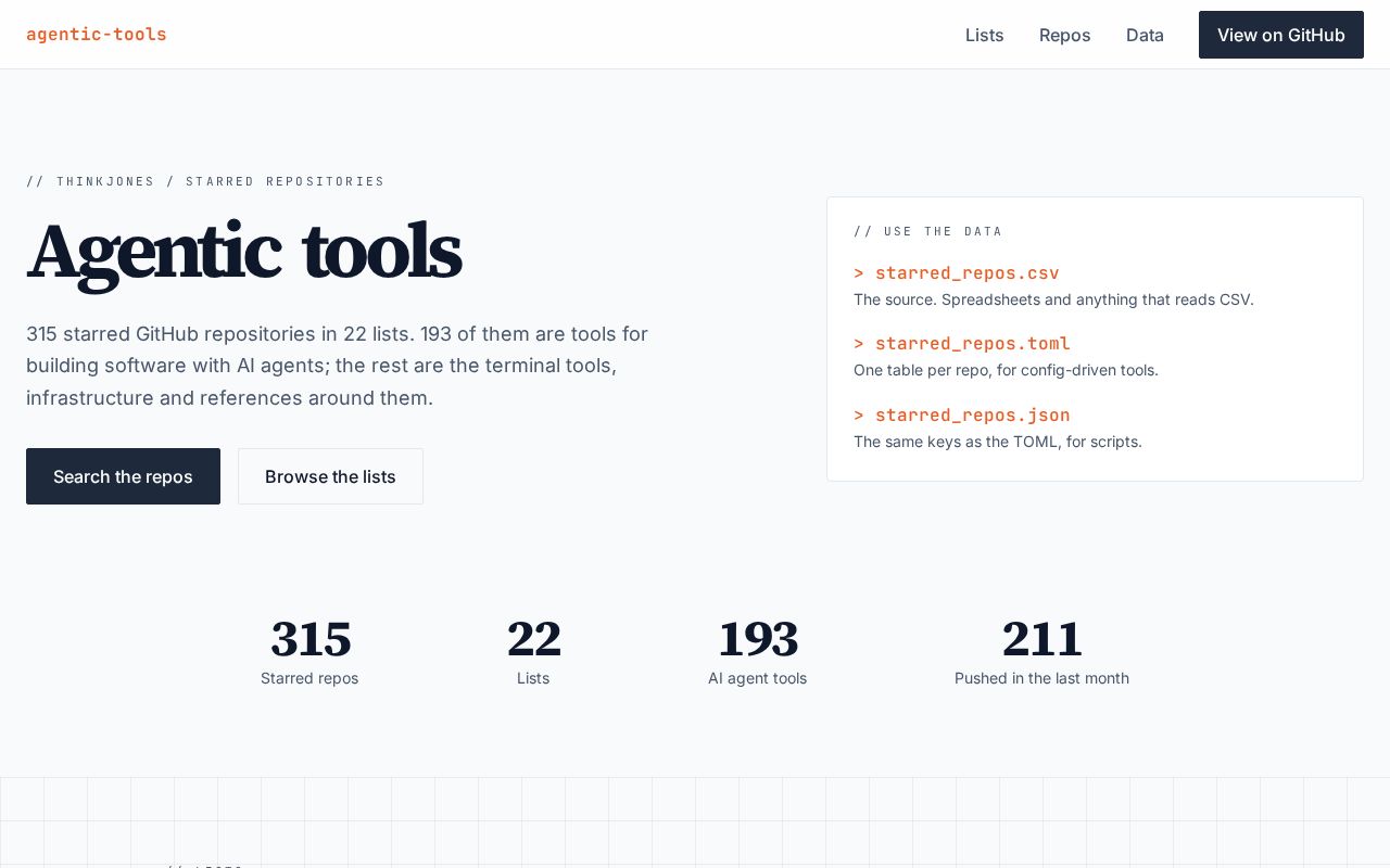 Preview of Agentic Tools