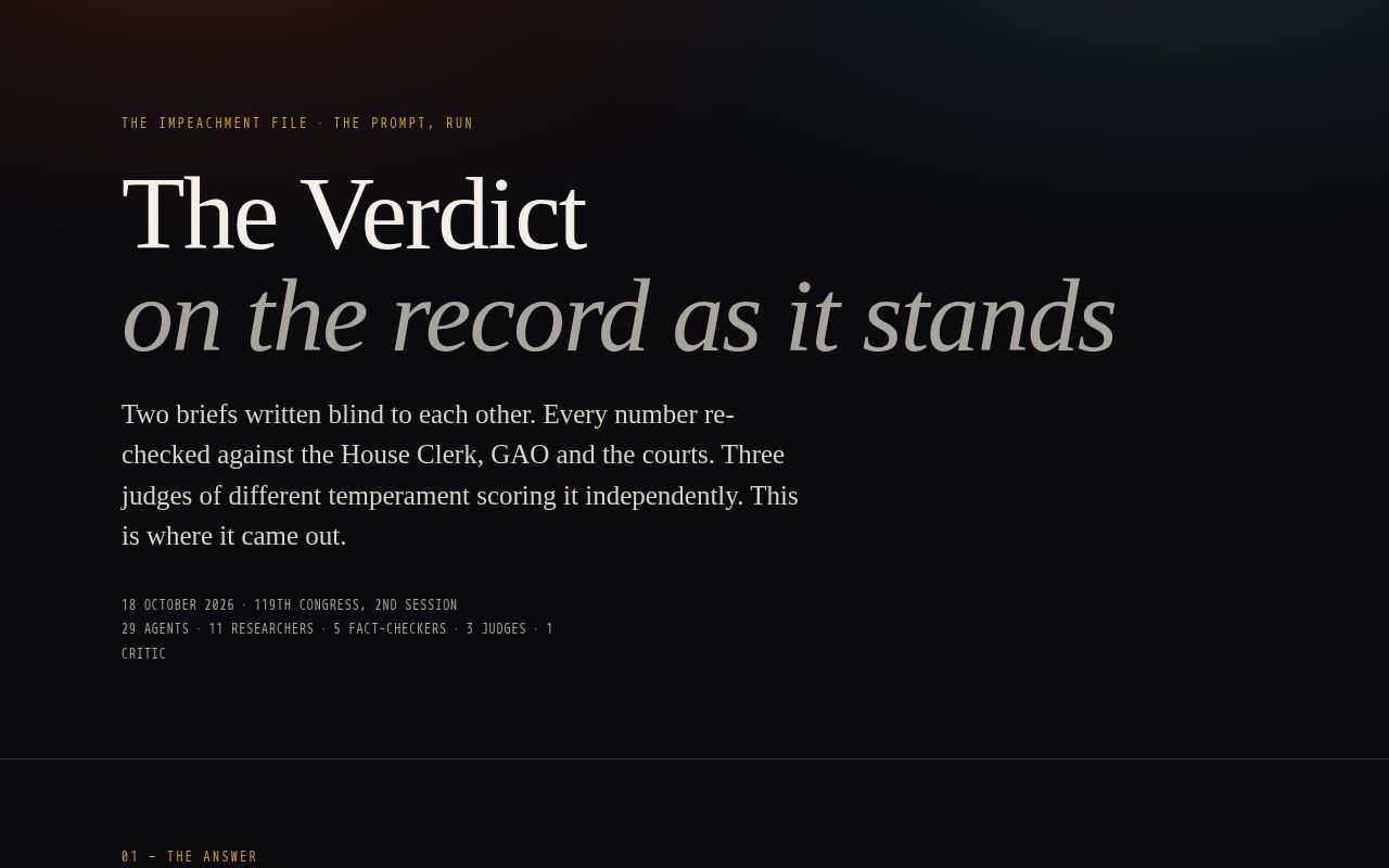 Preview of Impeachment File