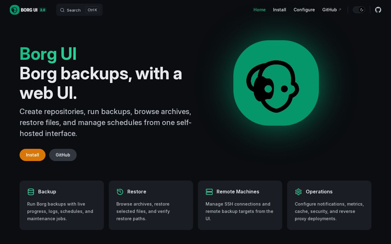 Preview of Borg Ui