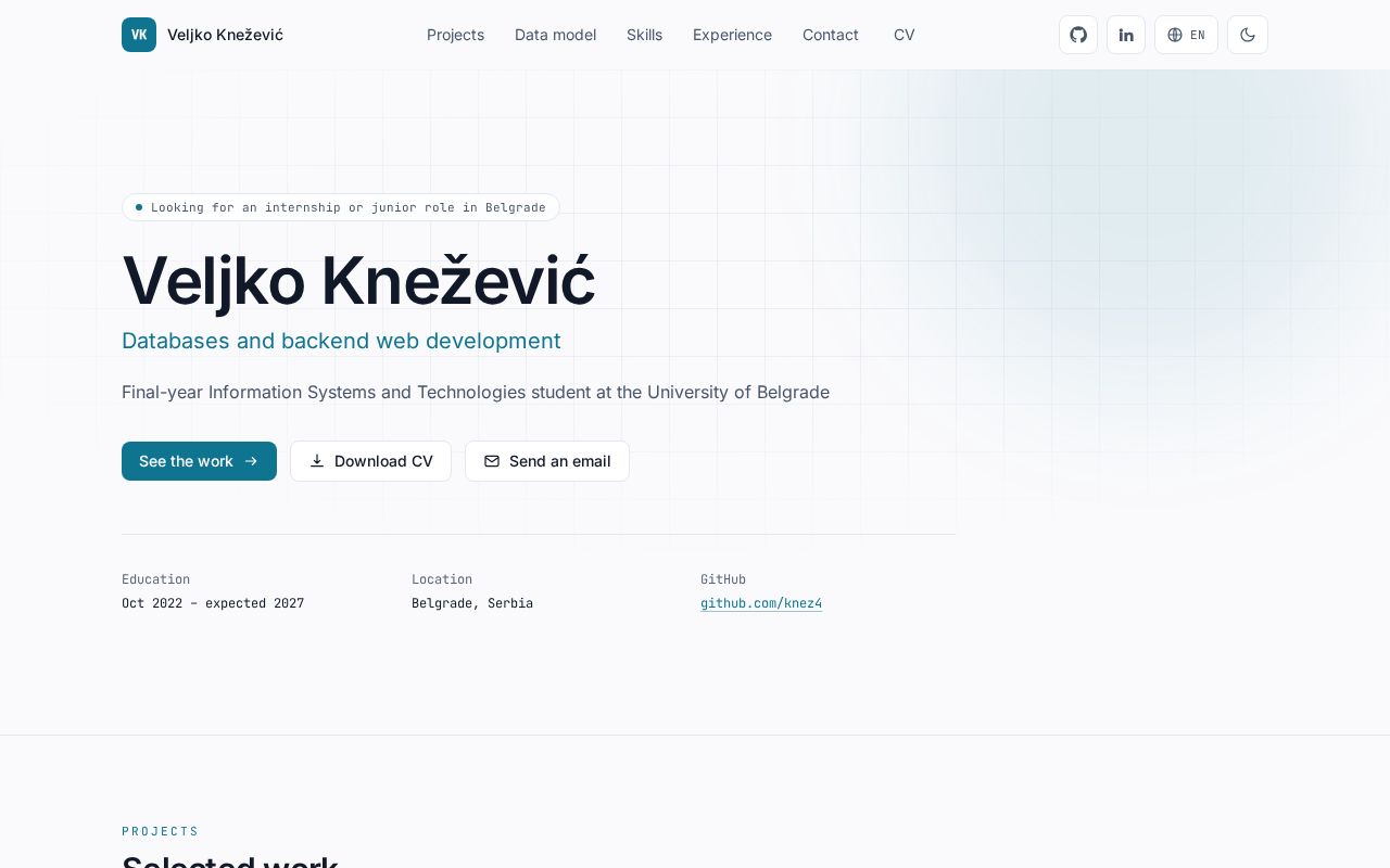 Preview of Knez4 Github Io