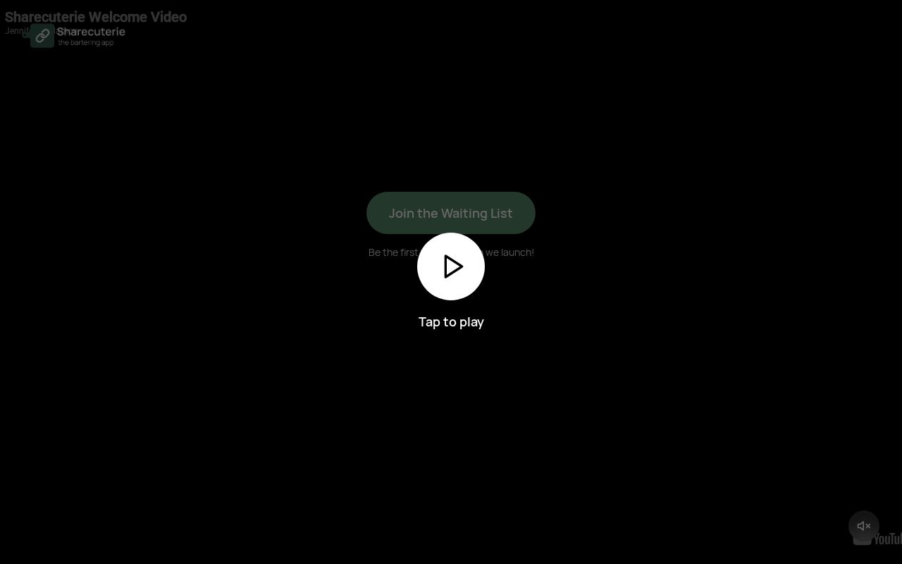 Preview of Sharecuterie - the bartering app