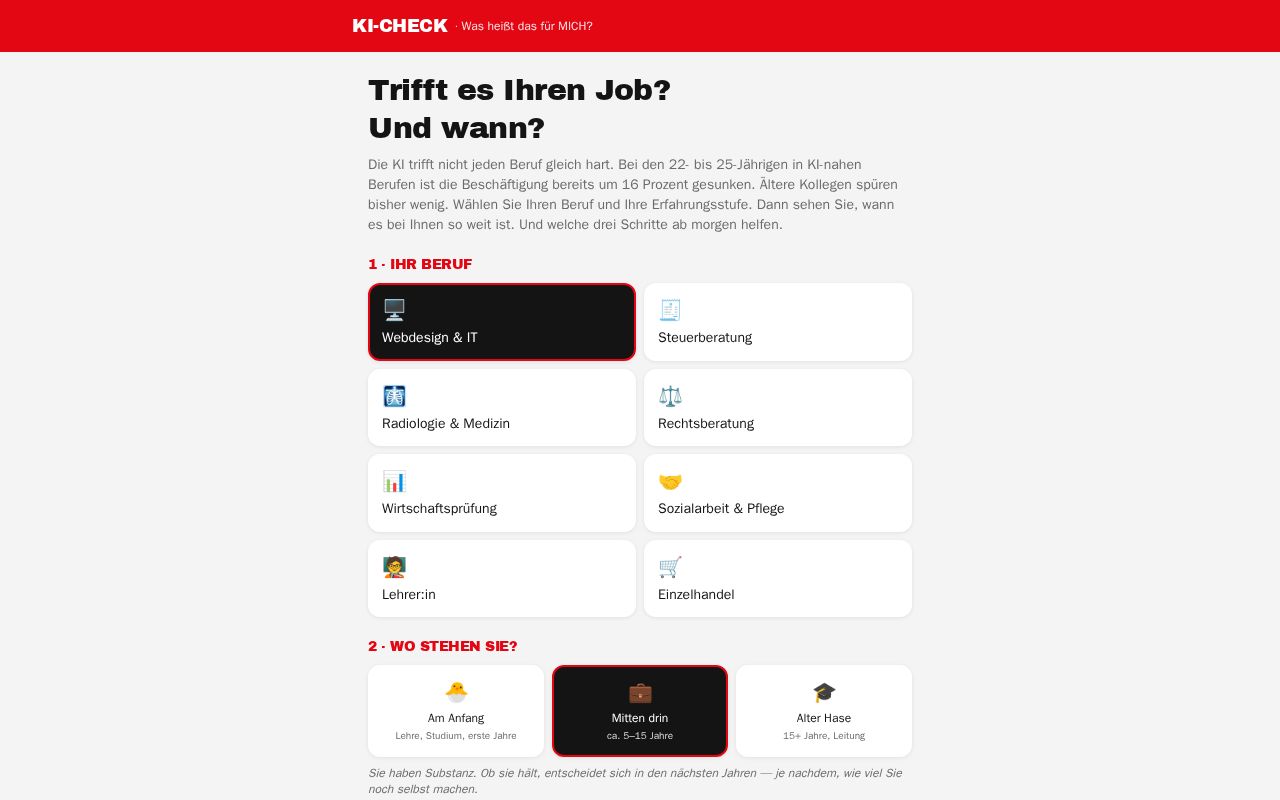 Preview of Ki Job Check