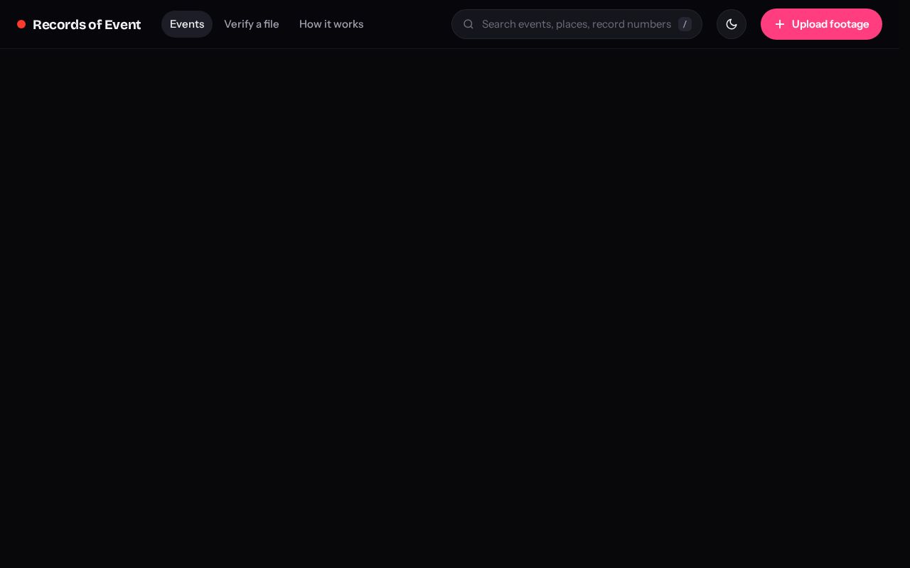 Preview of Recordsofevent
