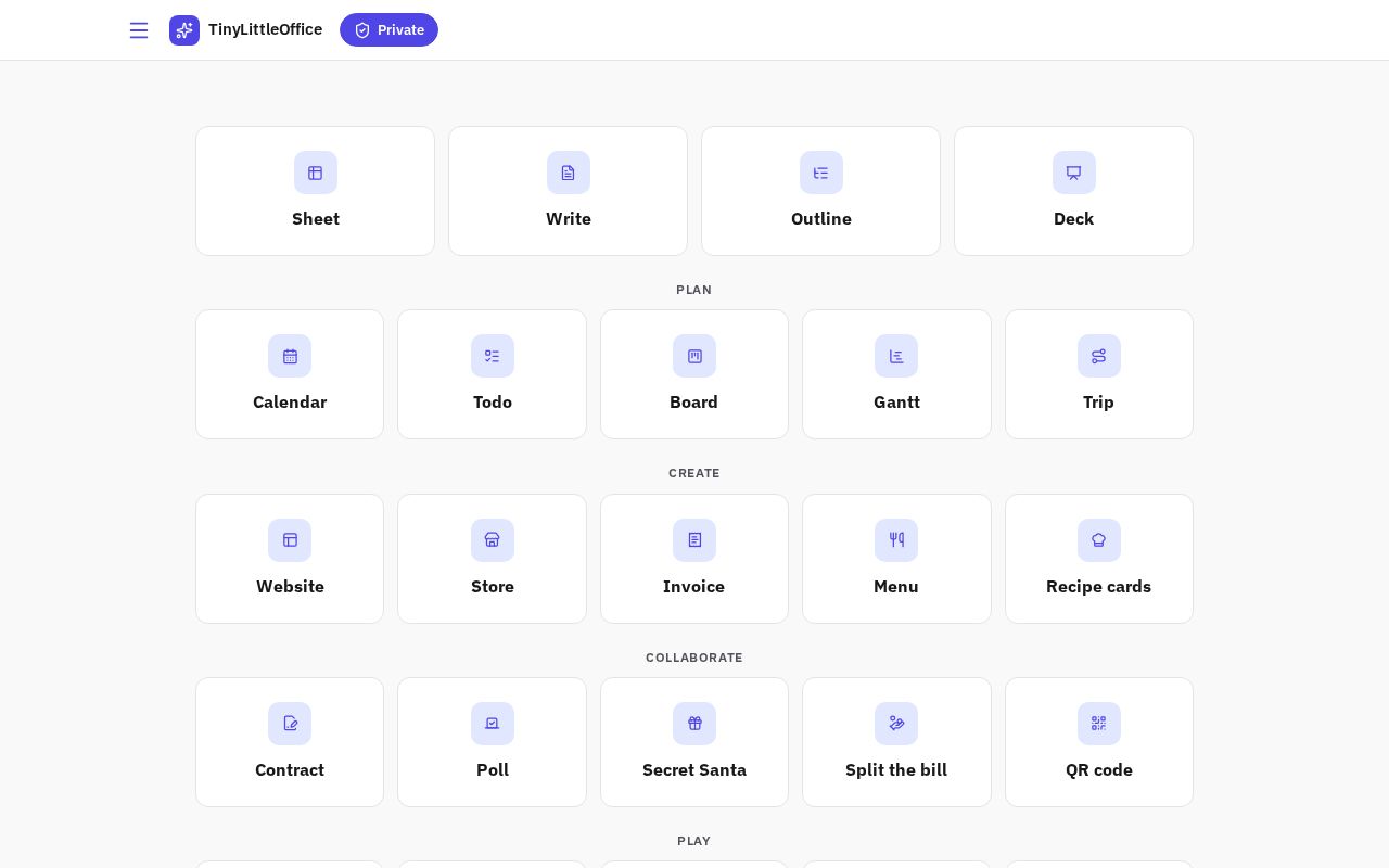 Preview of Tinylittleoffice