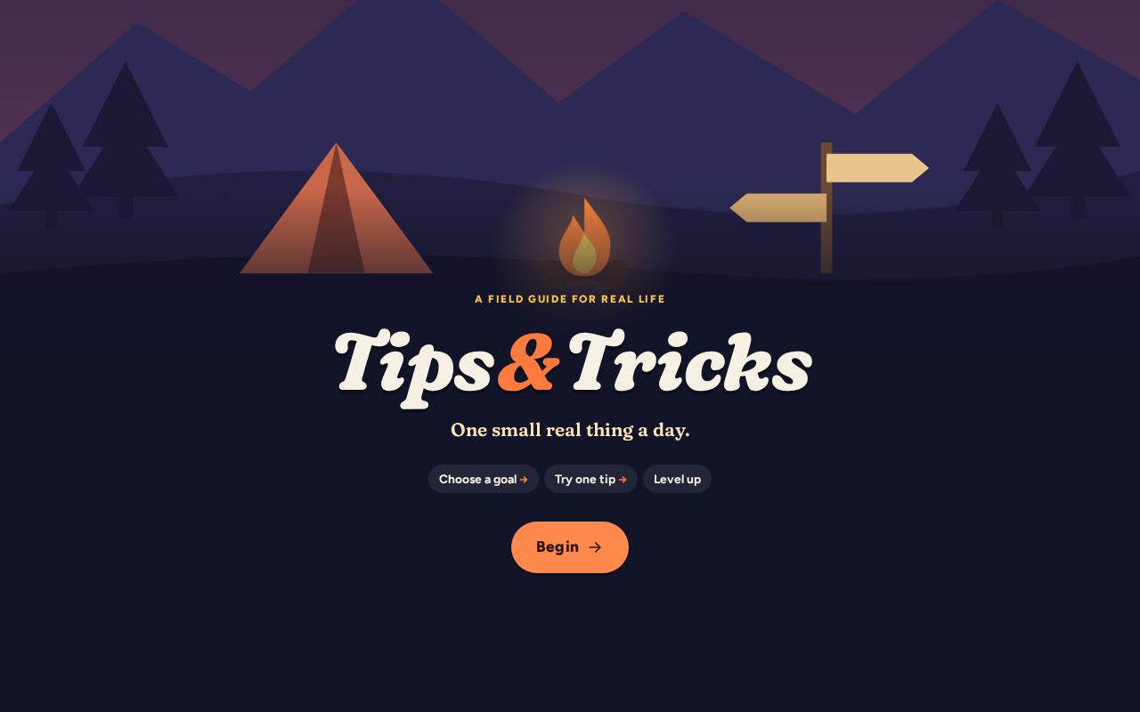 Preview of Tips & Tricks