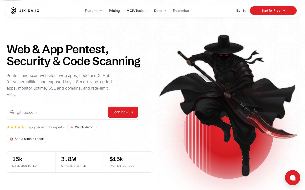 Preview of Pentest & Security Scan for Code & Web