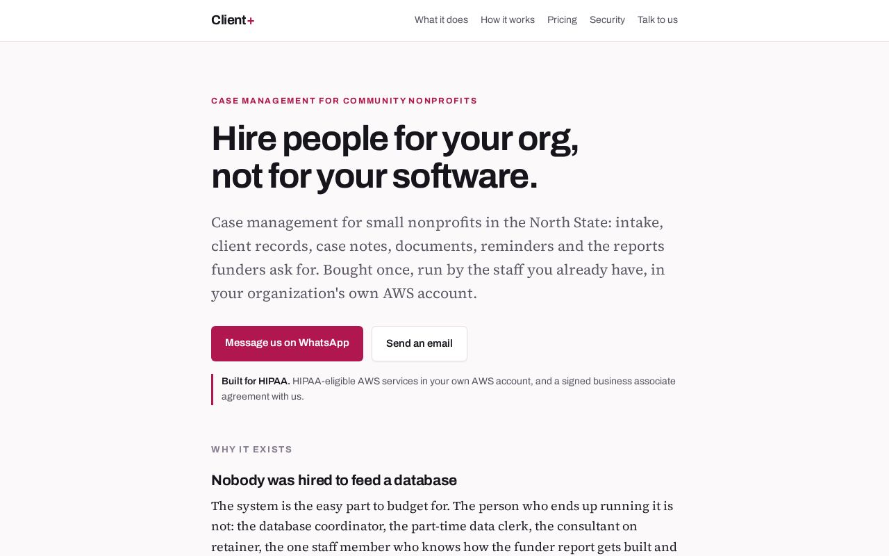 Preview of Clientplus