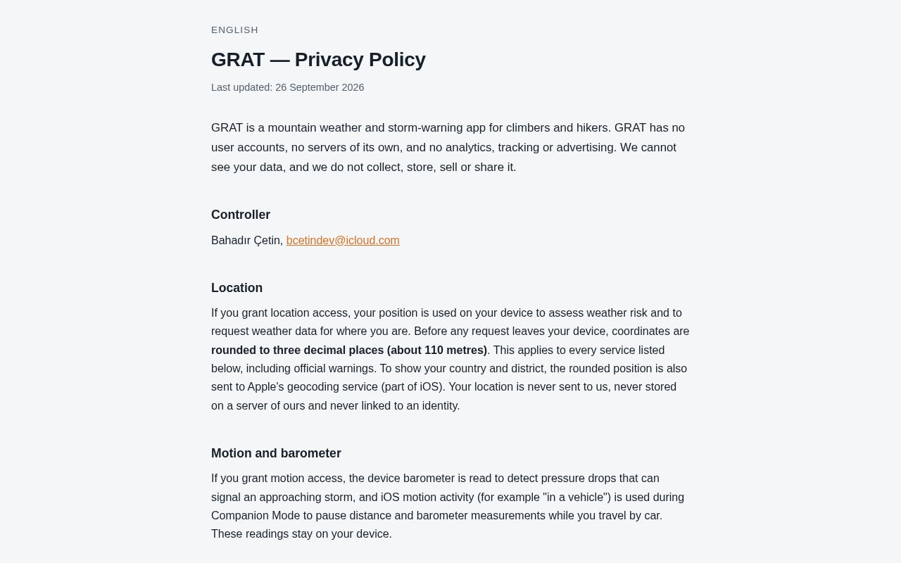 Preview of Grat Site