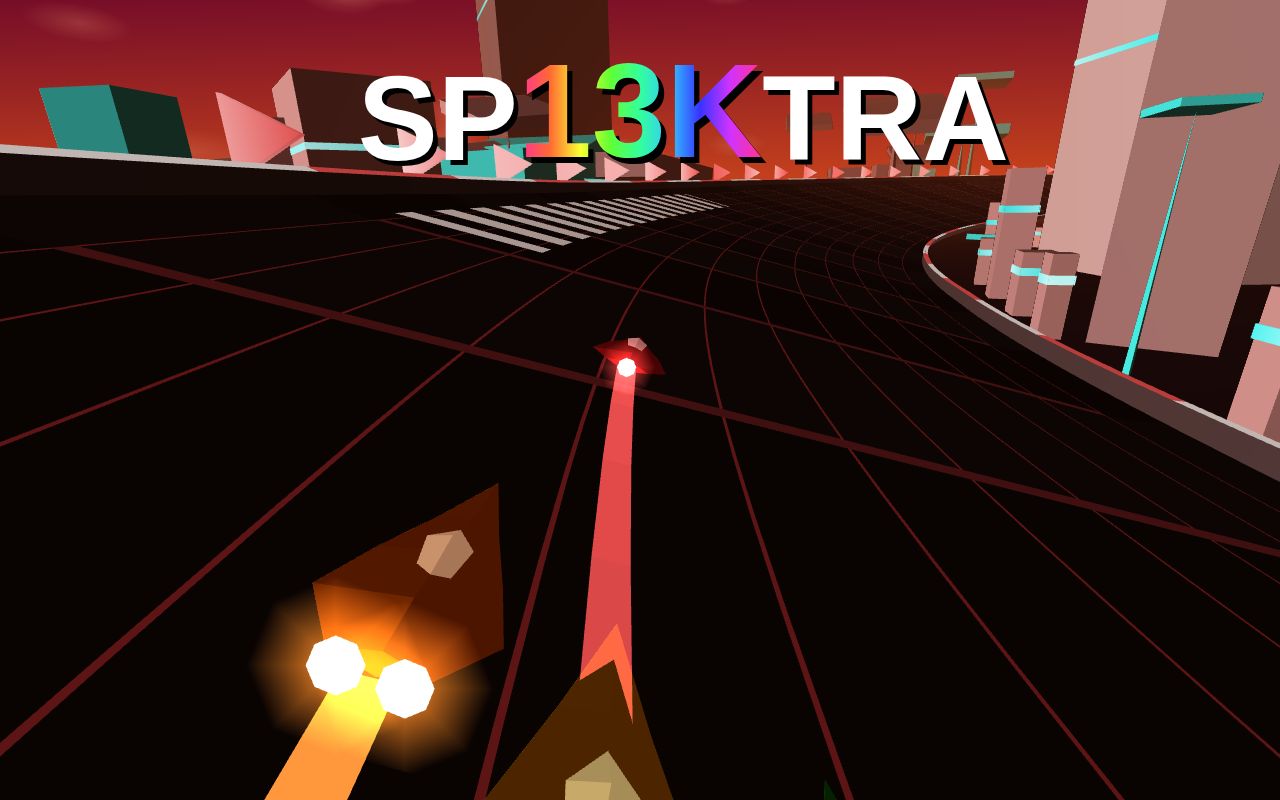 Preview of Light Speed Racing for JS13K