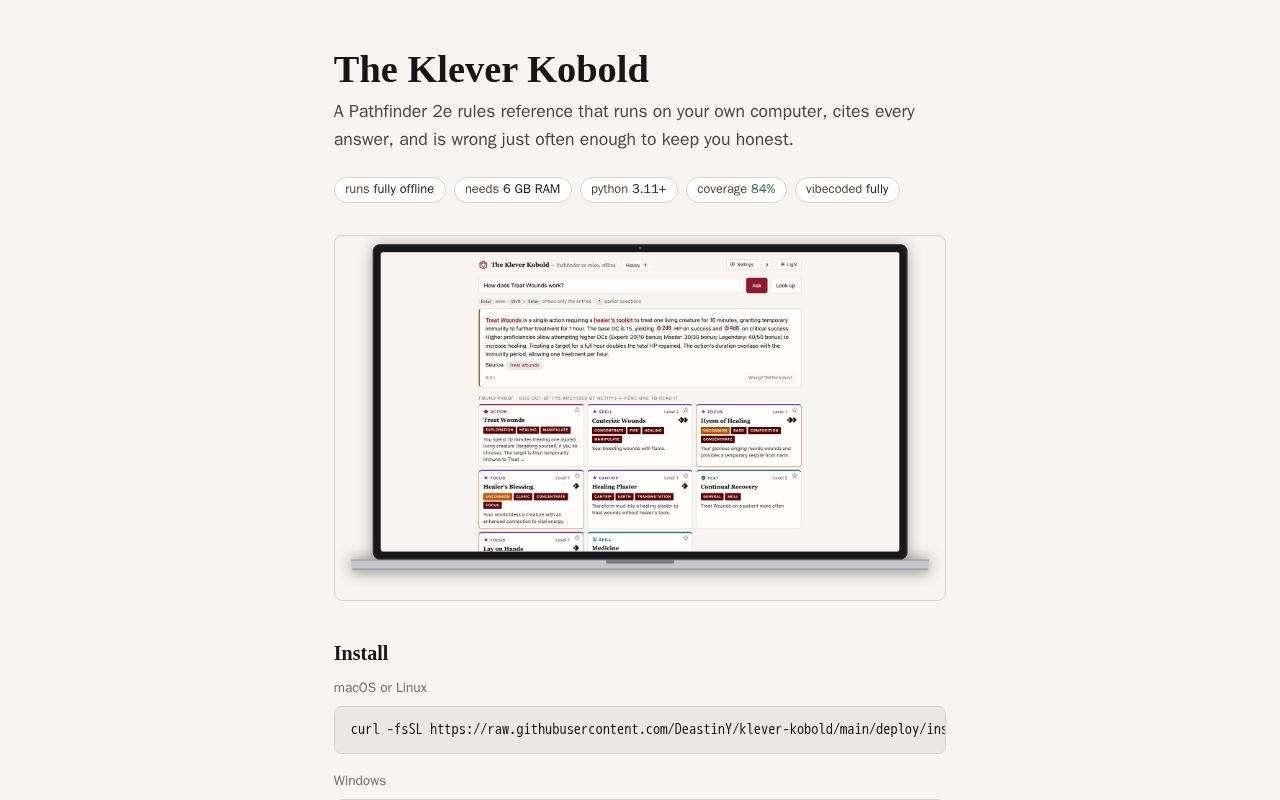 Preview of Klever Kobold