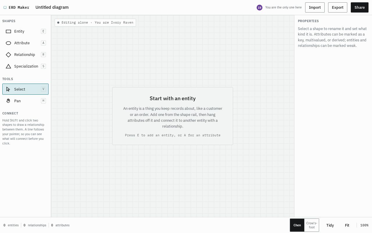 Preview of Erd Maker