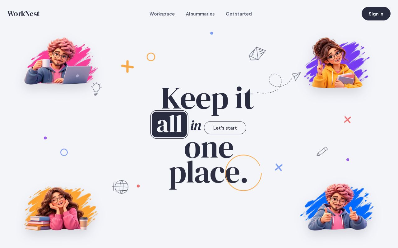 Preview of WorkNest