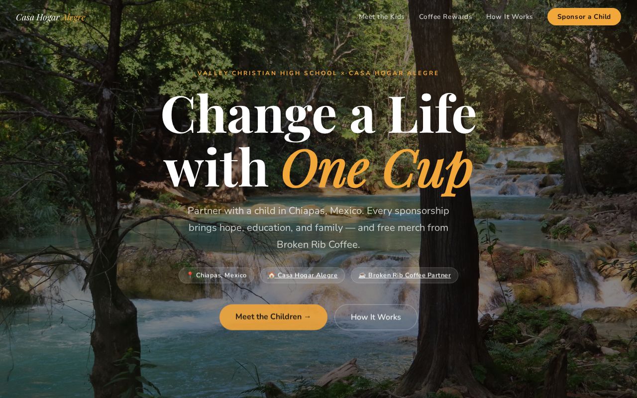Preview of Website