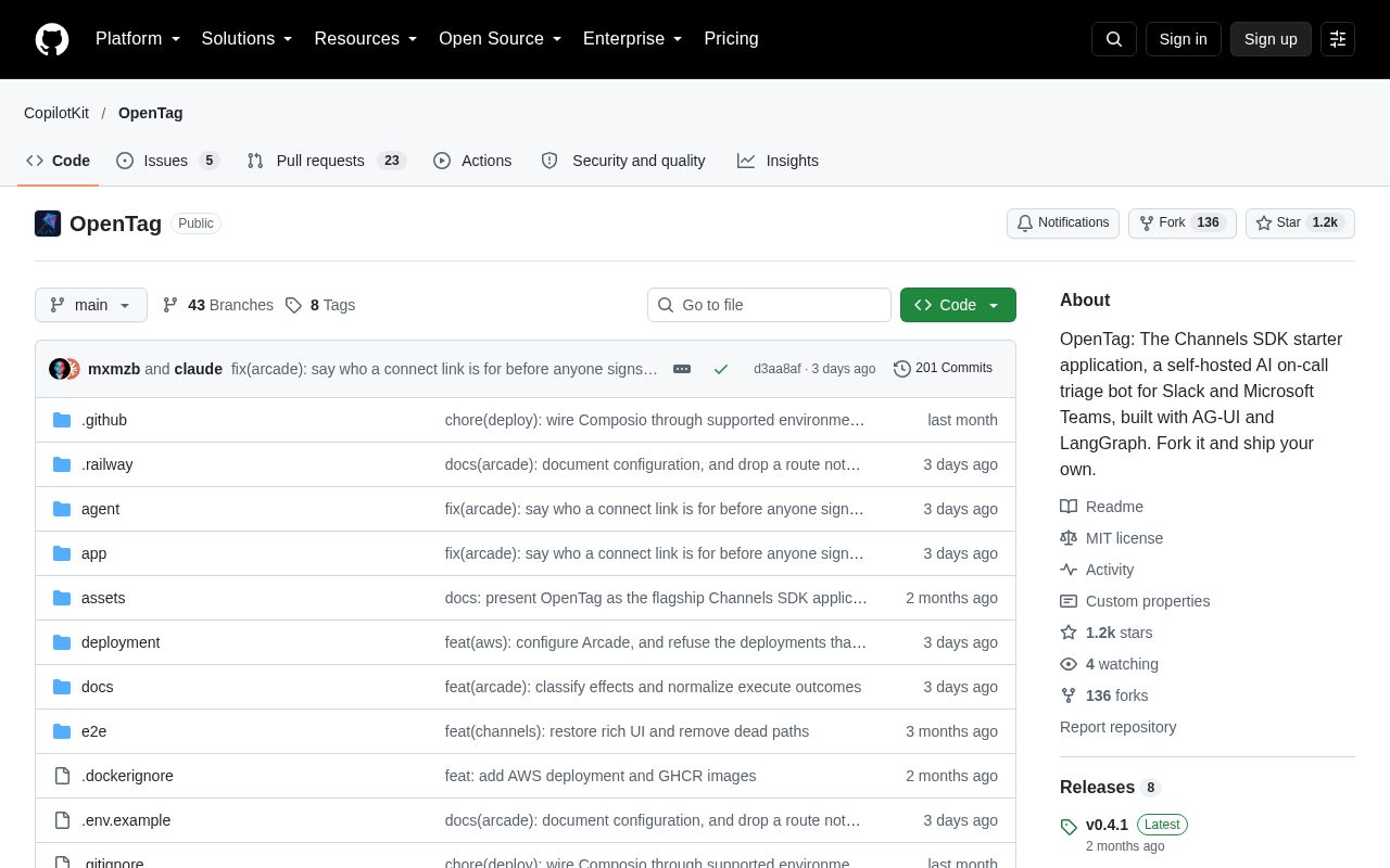 Preview of OpenTag