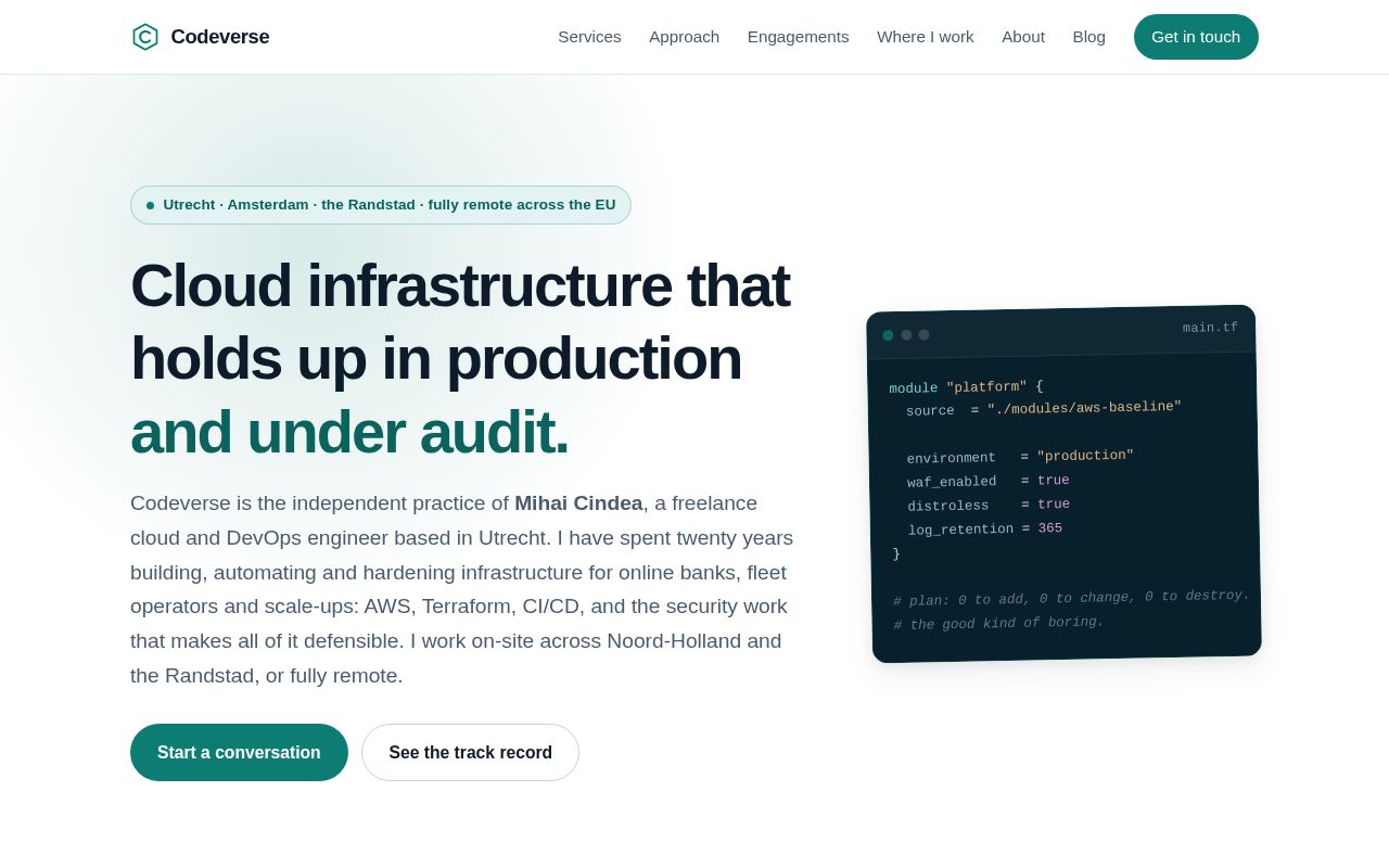 Preview of Codeverse