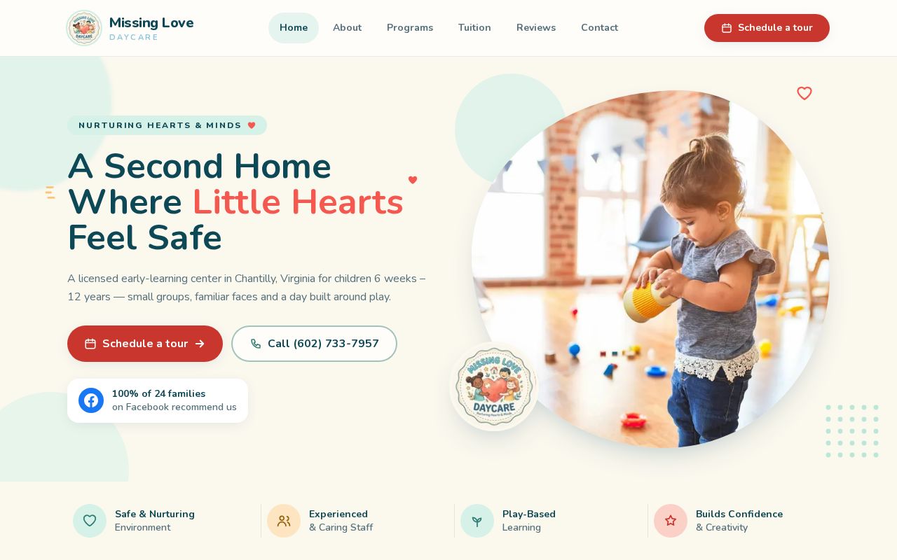 Preview of Missinglovedaycare