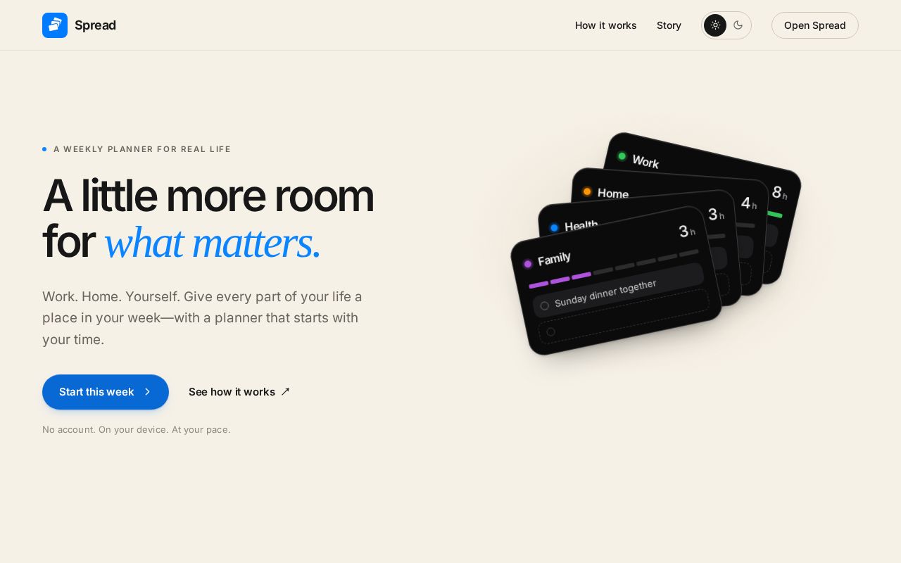Preview of Spread App