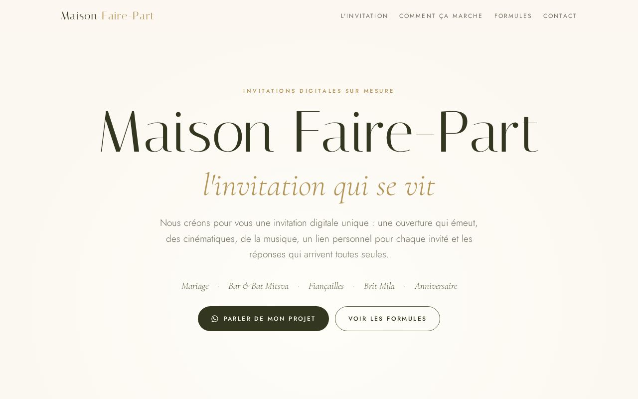 Preview of Maison Faire Part