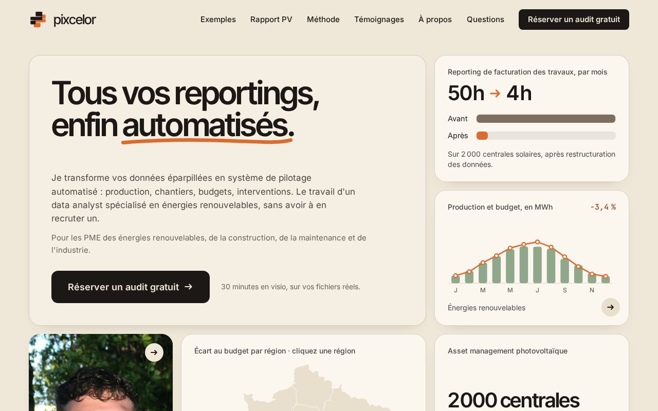 Preview of Site Pixcelor