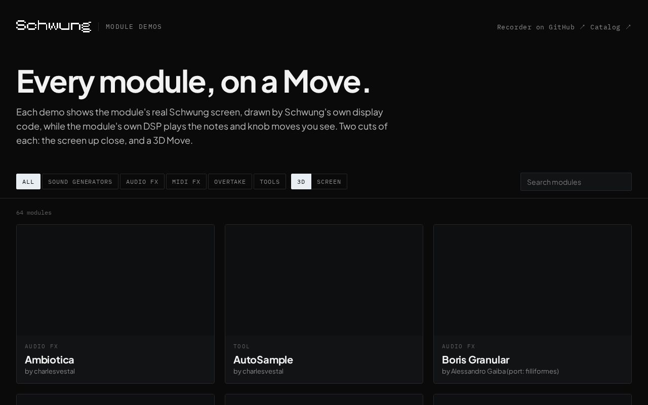 Preview of Ableton Move Demo Recorder